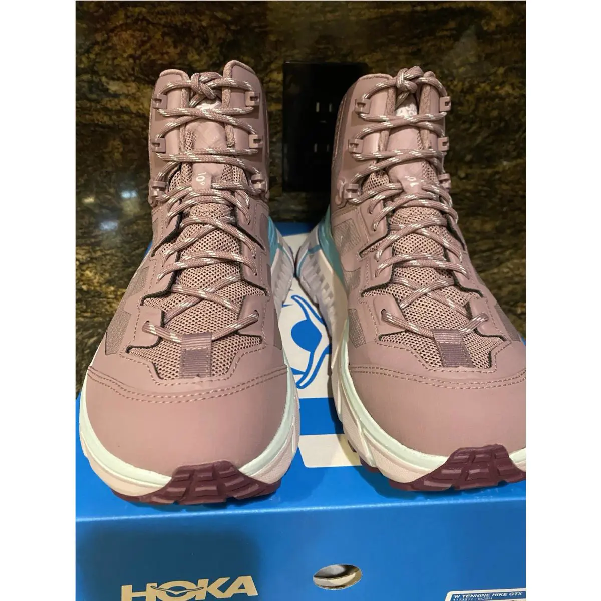 Hoka shoes - Elderberry/Coastal Shade 0