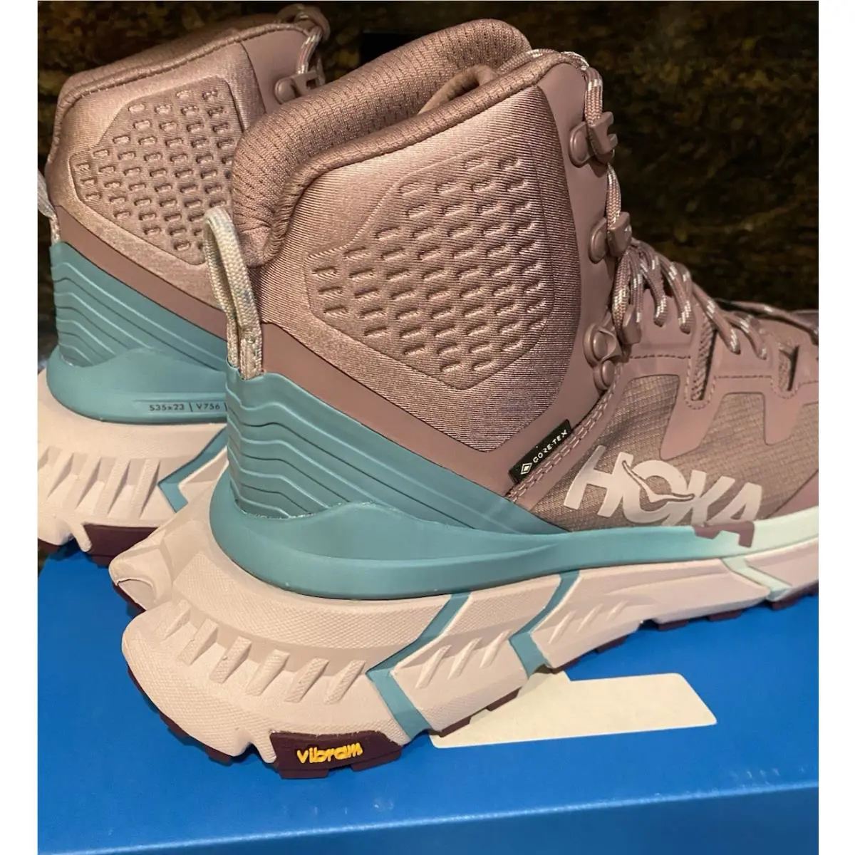 Hoka shoes - Elderberry/Coastal Shade 1