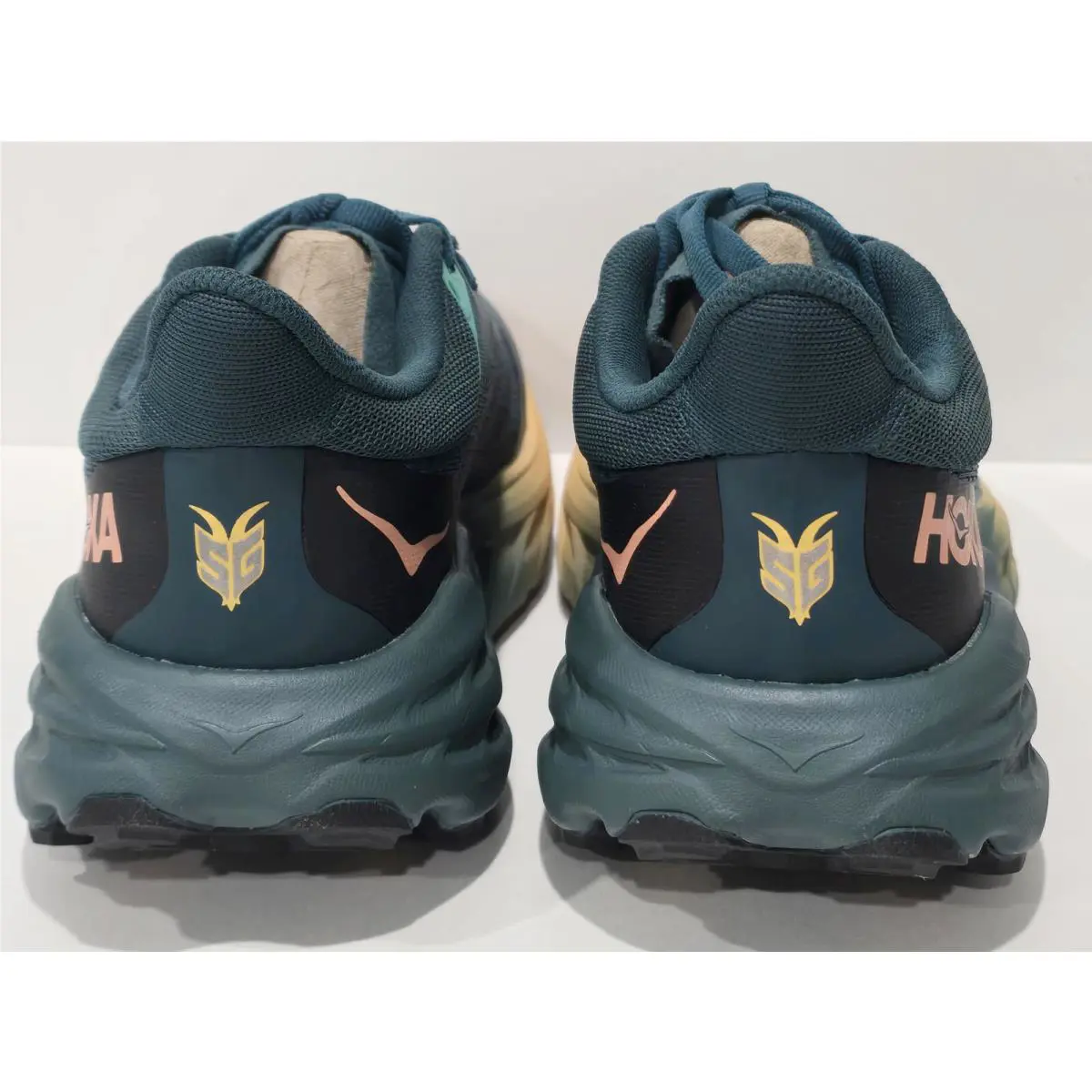 Hoka shoes - Hoka One One Speedgoat - One One Speedgoat - Deep Teal/Black (UPC: 195719632779) 8