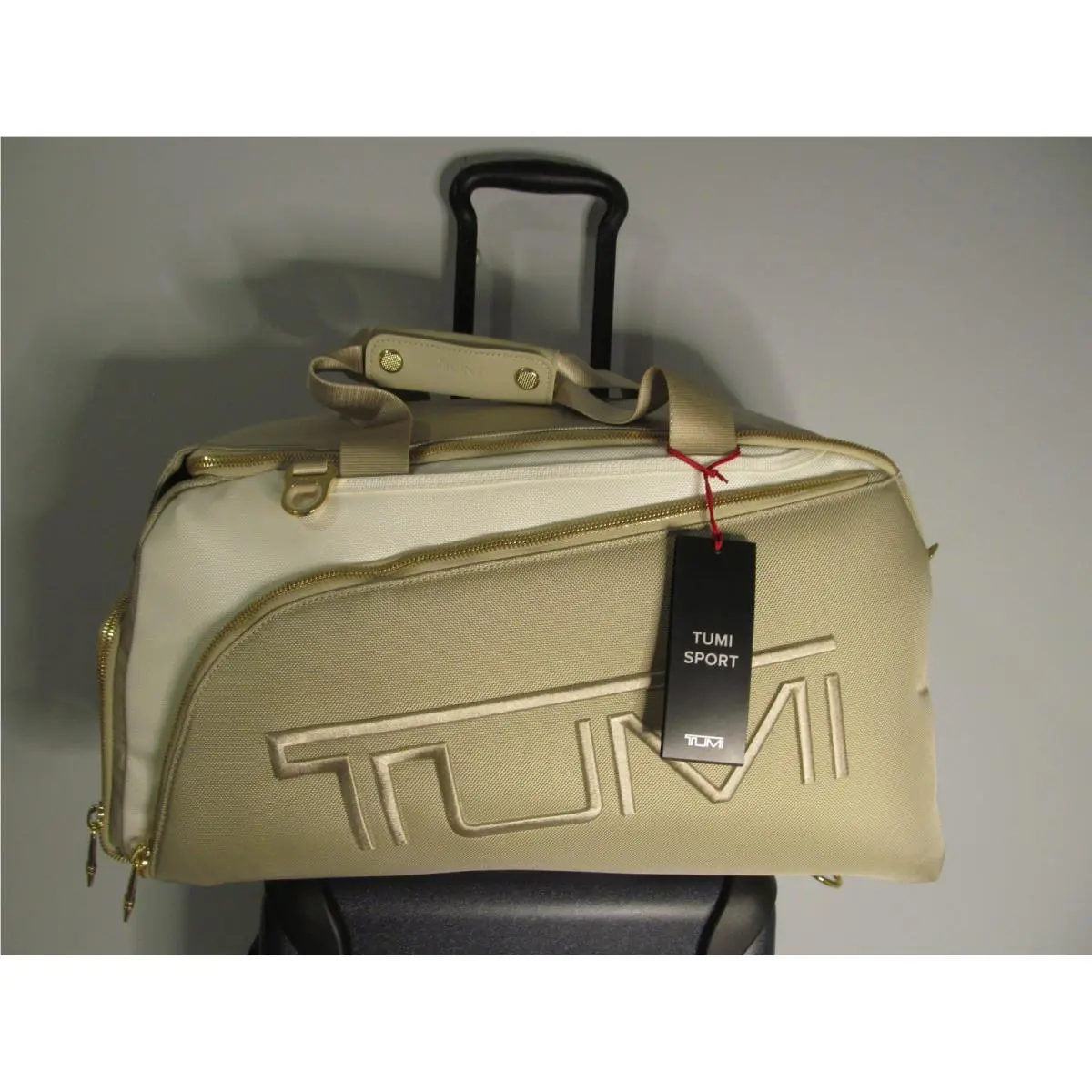 Tumi Alpha Sports Combination 20.5 Carry On Duffle/backpack Cream Beige