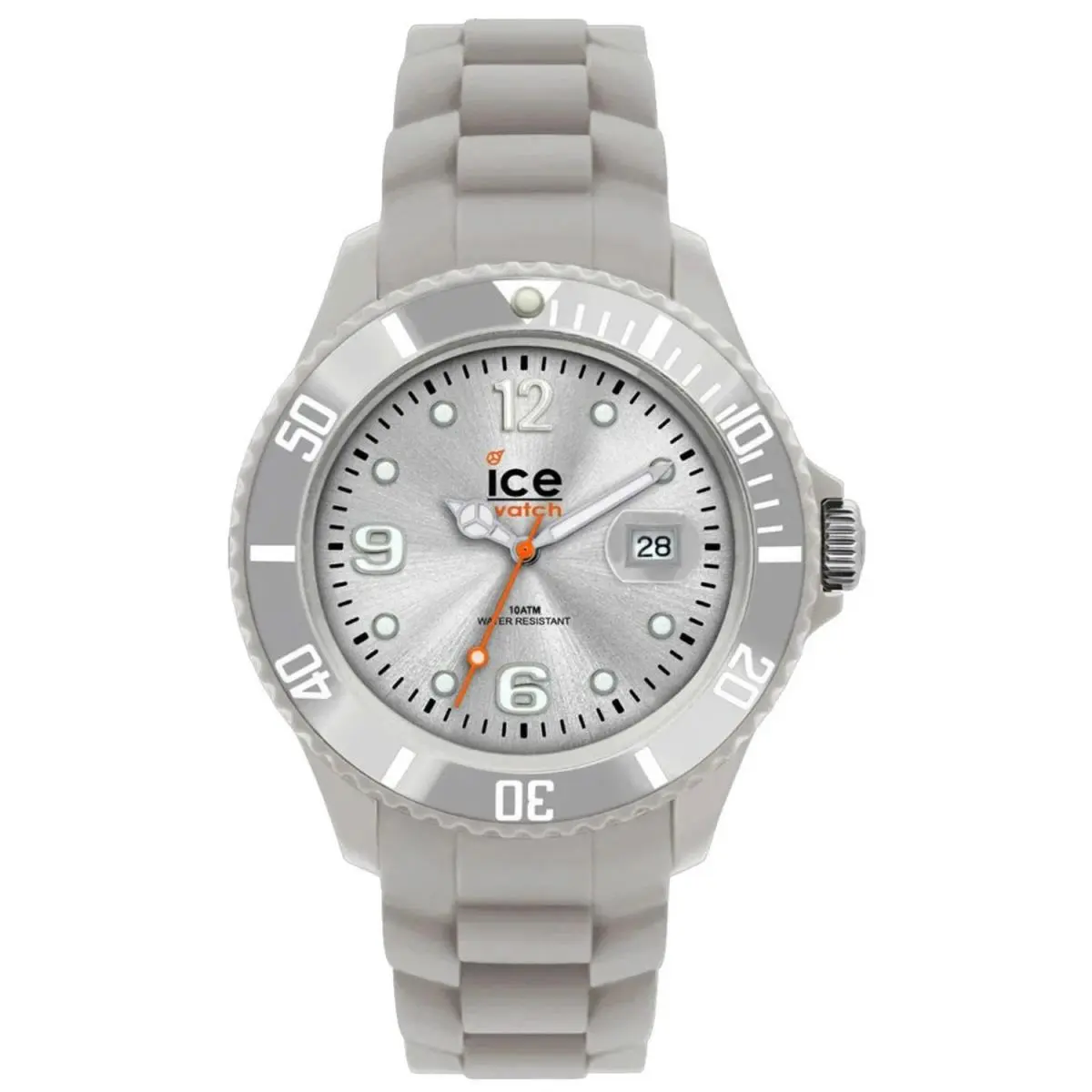 Ice-watch Unisex`s Sili Silver Dial Watch - SI.SR.U.S.09 by Ice-Watch