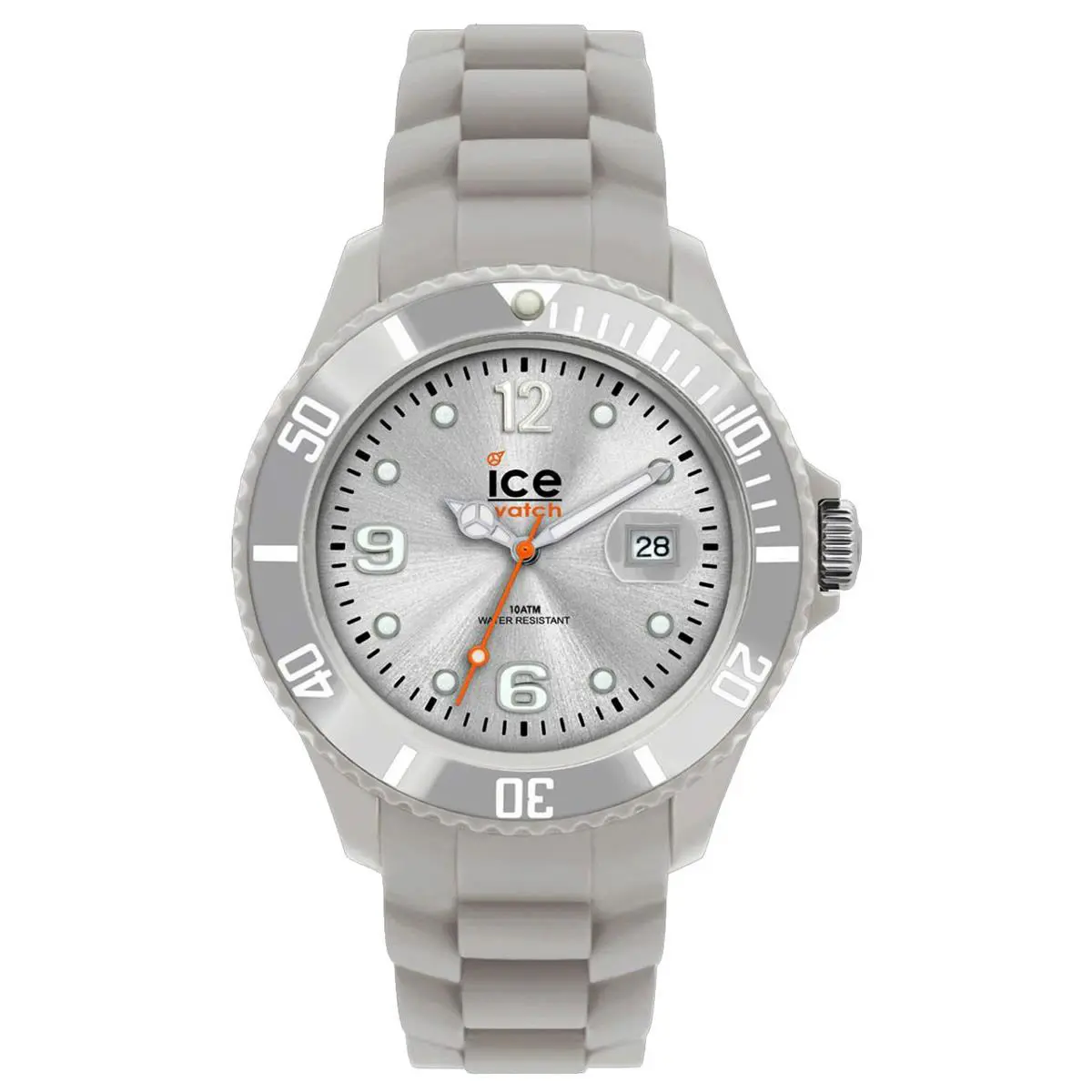 Ice-watch Ice-forever Sili Collection Grey Silicone Unisex Watch SI.SR.U.S.09