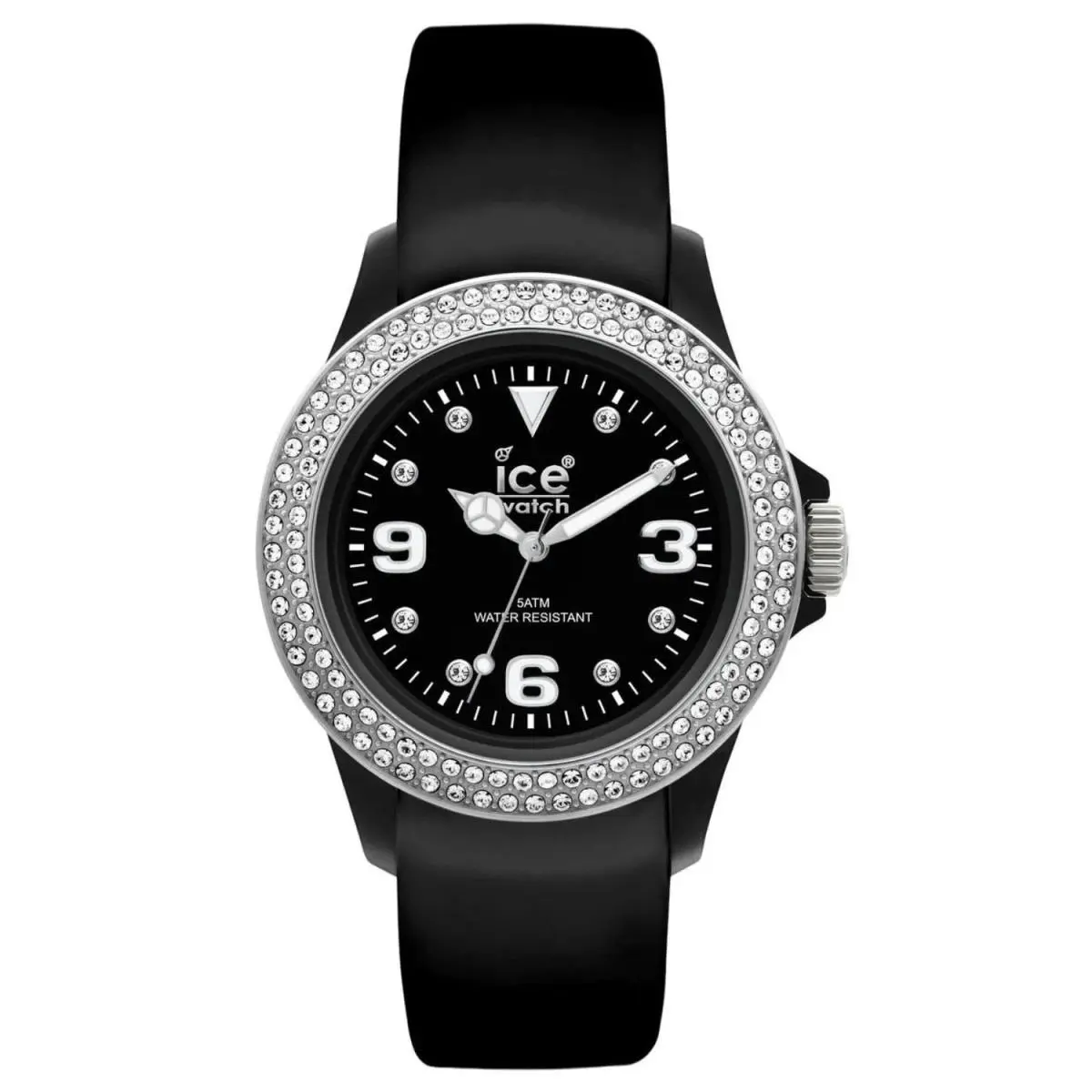 Ice Watch Women`s Stone Tycoon Black Dial Watch - ST.BS.UL.10 by Ice-Watch