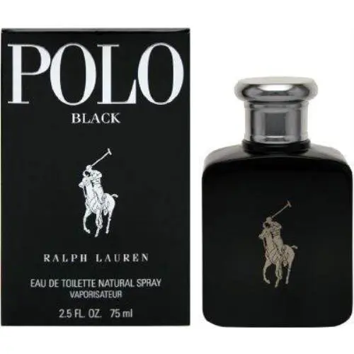 Polo Black by Ralph Lauren For Men 2.5 oz Edt Spray