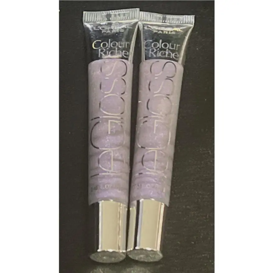 L`oreal Colour Riche Legloss Lip Gloss 481 The Mystic`s Shine Pack of 2