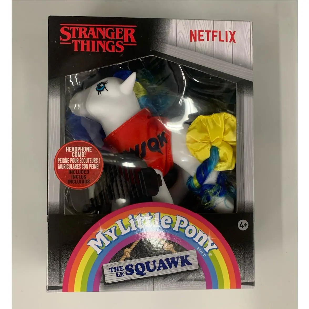 My Little Pony x Stranger Things The Squawk Pony Headphone Comb Netflix