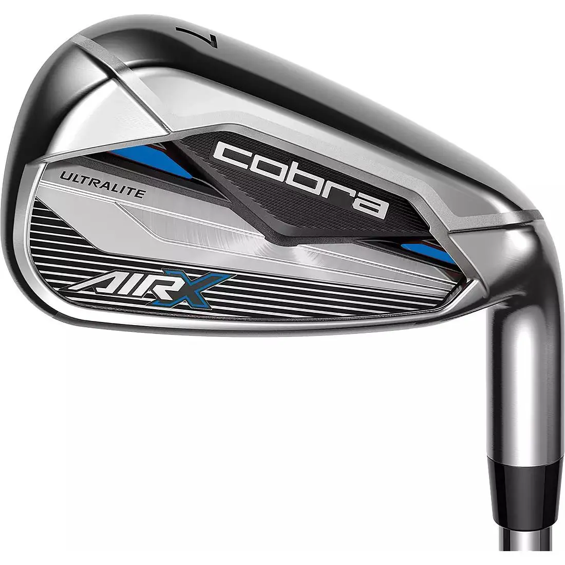 Cobra 2022 Air-x Irons Chrome/blue Right Hand Af/rf/sf 5-9 PW GW - :: Chrome/Blue