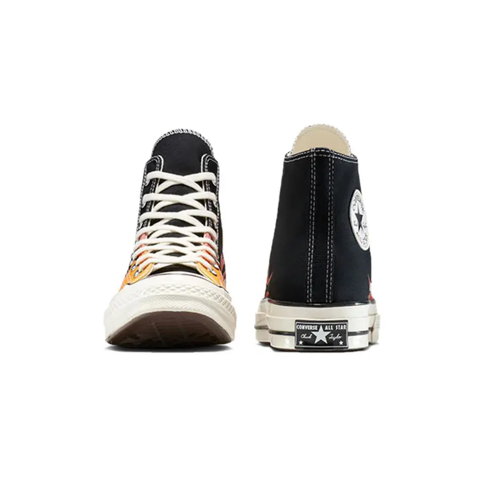 Converse shoes - Black / Red / Yellow 5