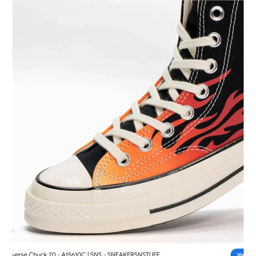 Converse shoes - Black / Red / Yellow 2