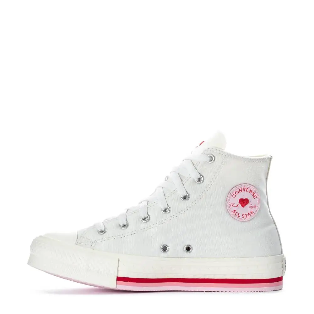 Converse shoes - Vday/Vintage White/Red Heart - A10716C 1