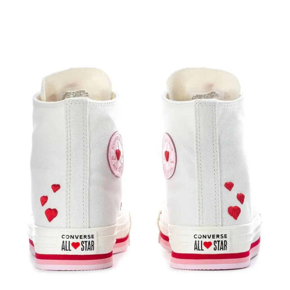 Converse shoes - Vday/Vintage White/Red Heart - A10716C 3