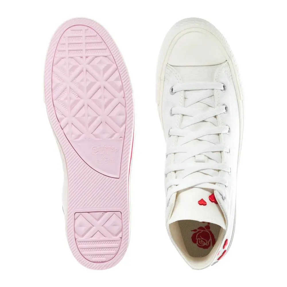 Converse shoes - Vday/Vintage White/Red Heart - A10716C 4