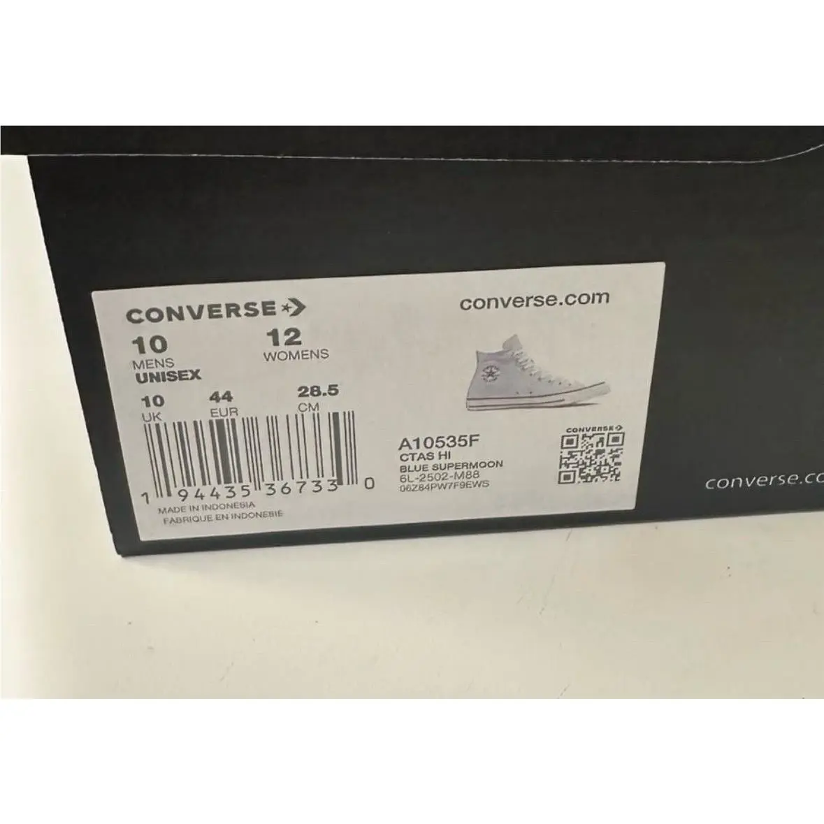 Converse shoes - Converse All Star - All Star - A10535F - Blue 10