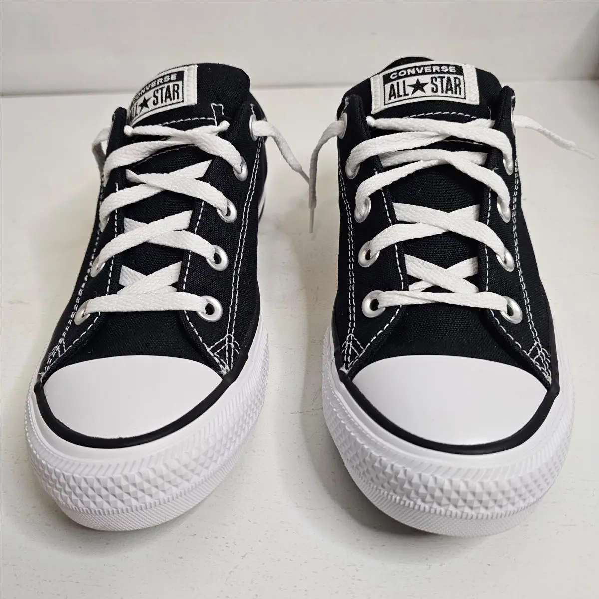 Converse shoes - Converse All Star Chuck Taylor Street Slip - Black & White 2