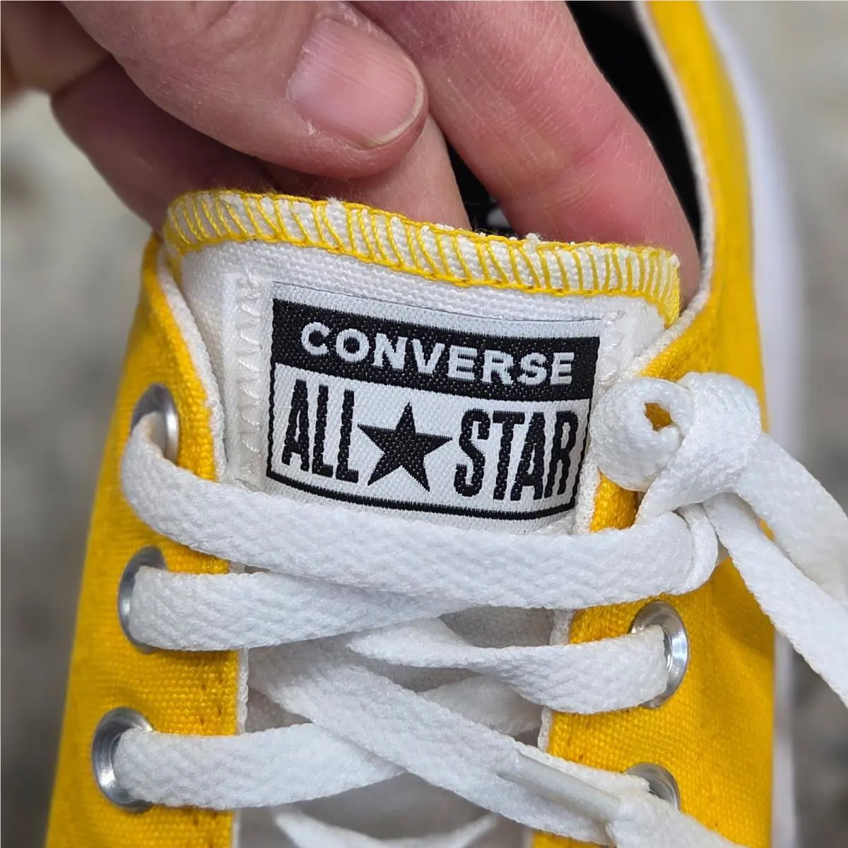 Converse shoes - Yellow 8