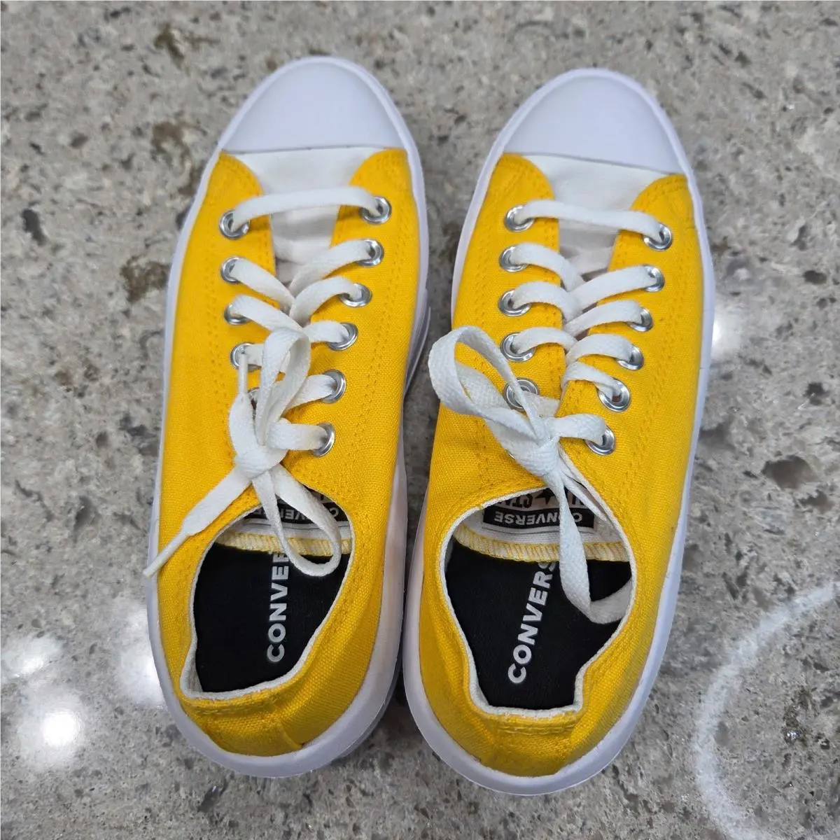 Converse shoes - Yellow 1