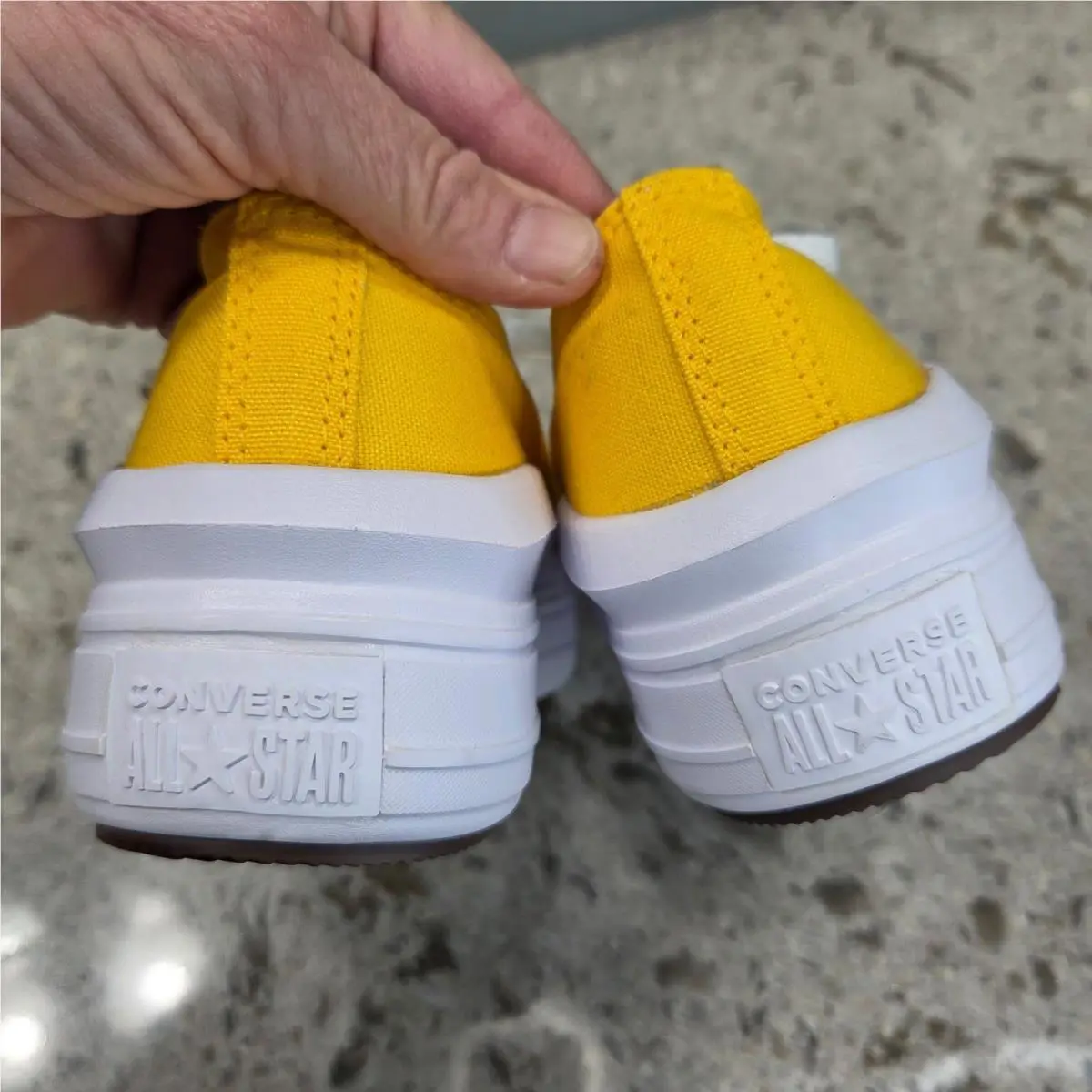 Converse shoes - Yellow 2