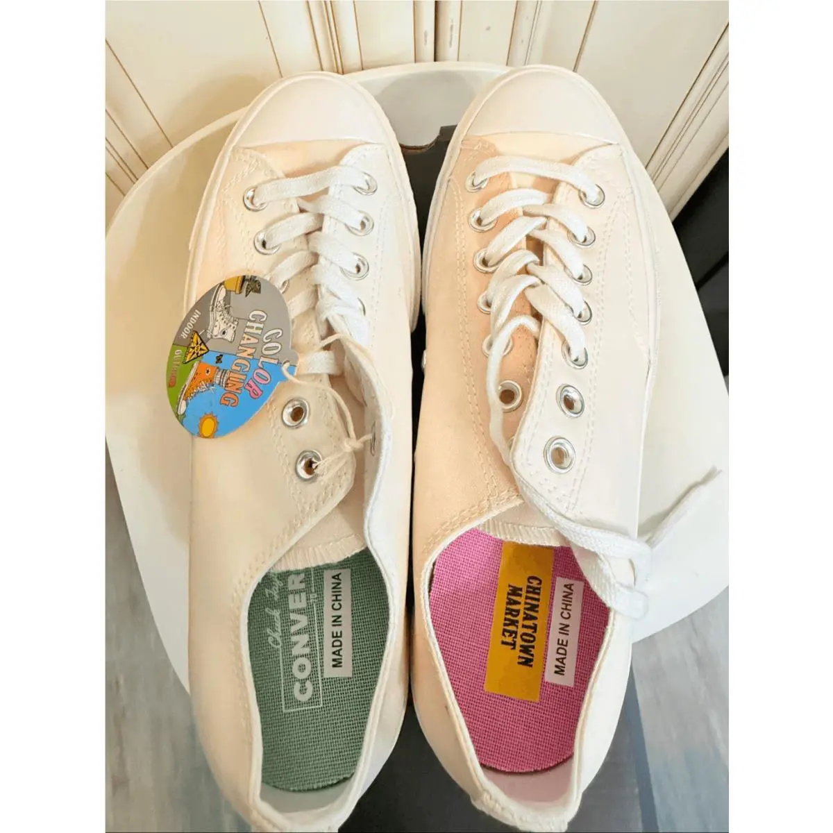 Converse shoes - Chinatown Market - Chinatown Market - Tan, Exterior: Tan 9
