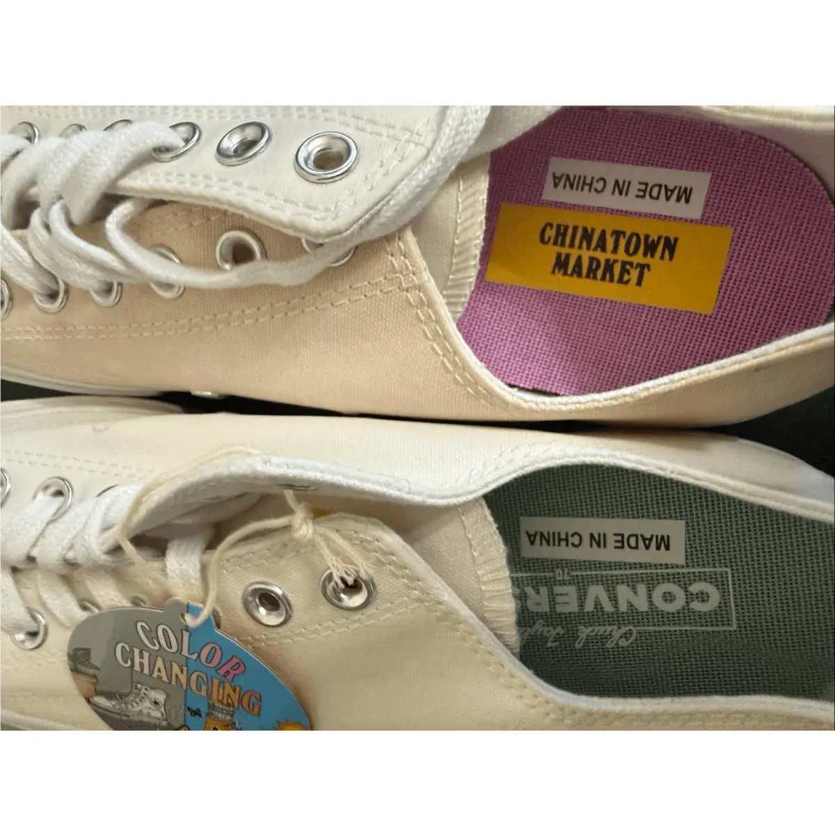 Converse shoes - Chinatown Market - Chinatown Market - Tan, Exterior: Tan 2