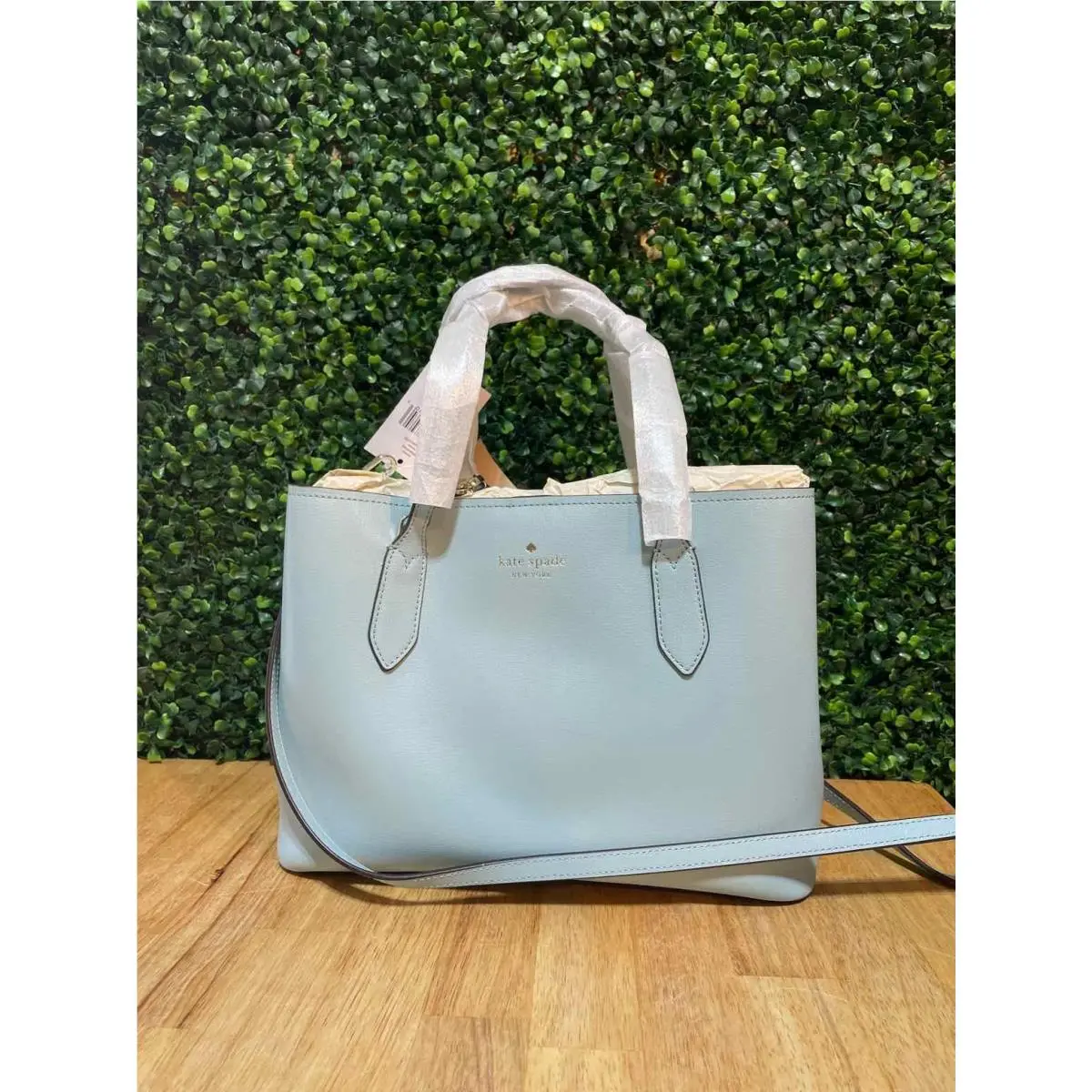 Kate Spade Blue Harper Leather Purse