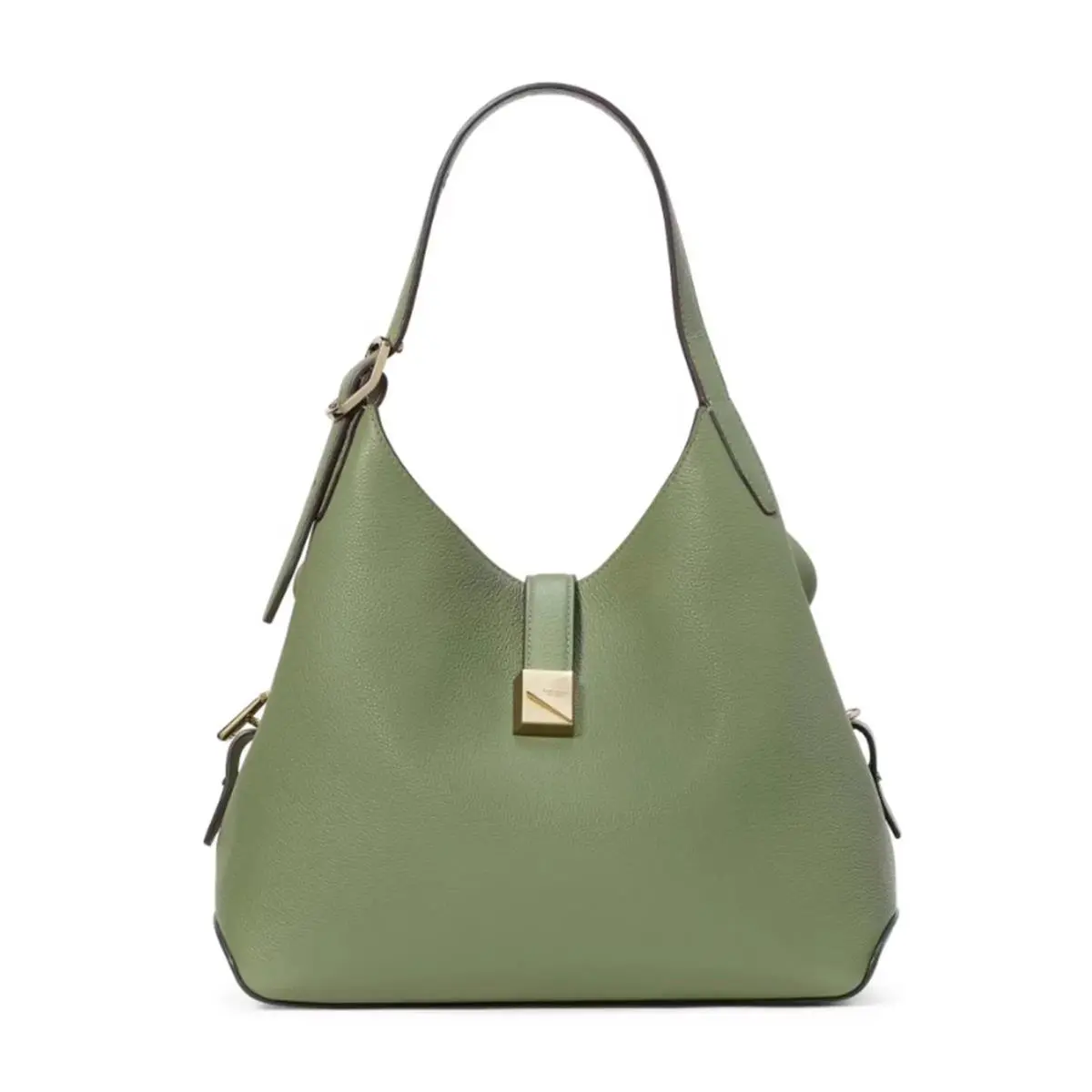 Kate Spade Deco Leather Crossbody Tote Bag - Olive Leaf