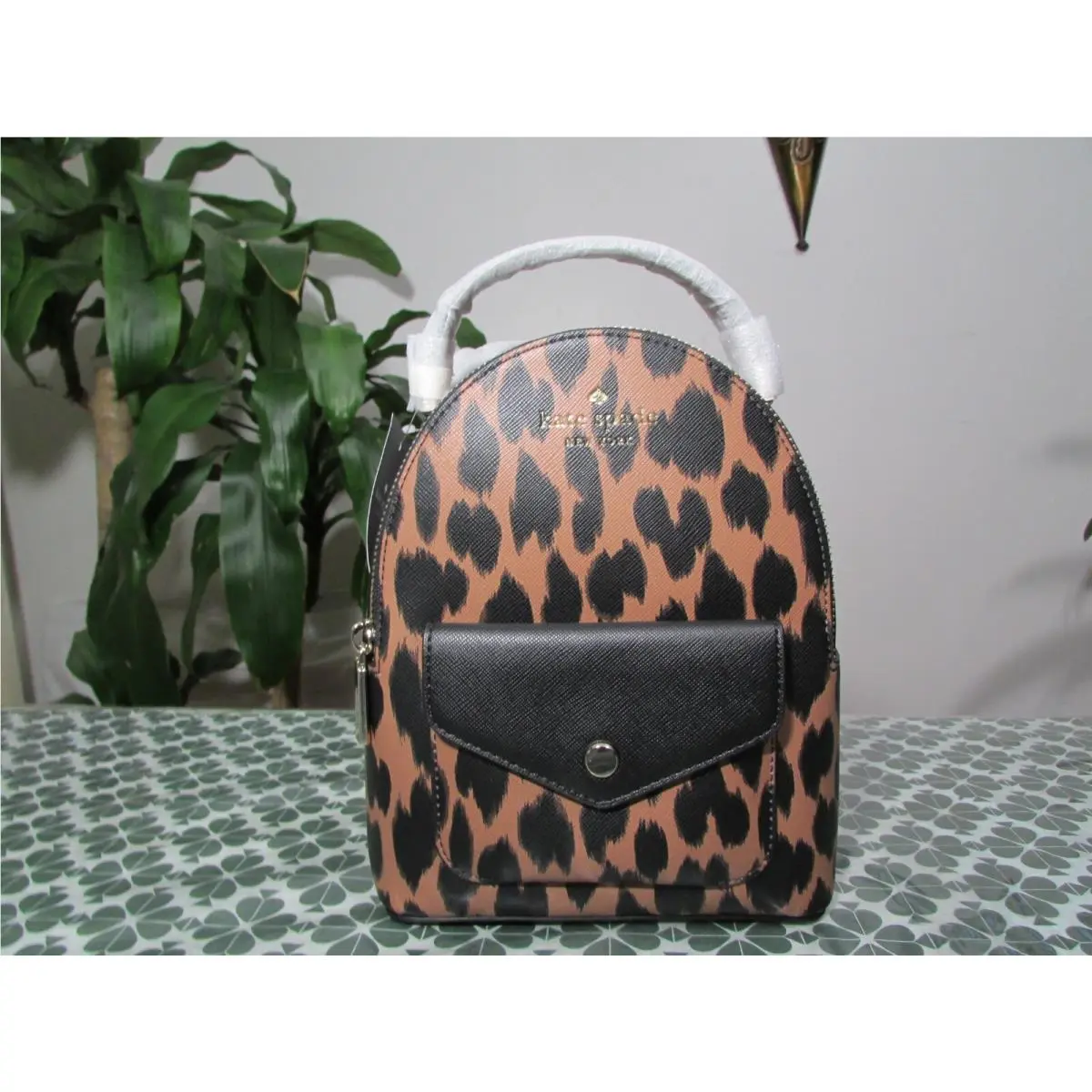 Kate Spade Schuyler Spotted Animal Mini Backpack KE721 Multi