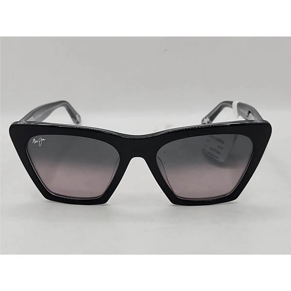 Maui Jim Kini Kini Black Crystal/natural Grey Sunglasses 54-20-145