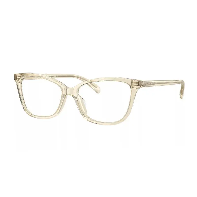 Coach HC6206U 5736 Transparent Fawn 54mm Eyeglasses