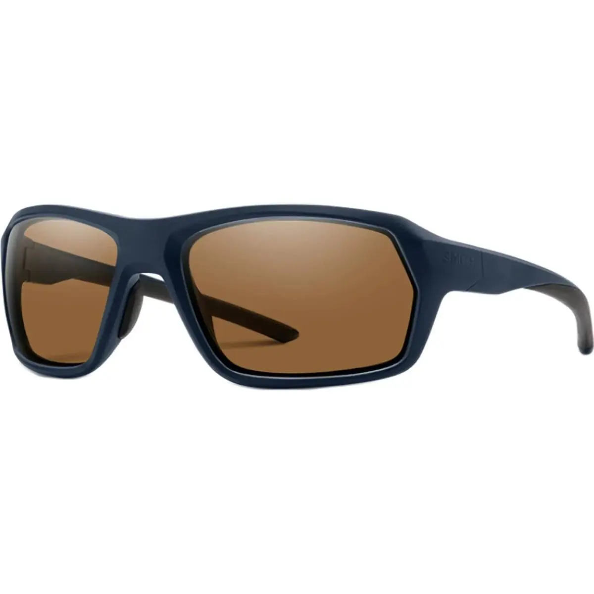 Smith Optics Adult Rebound Elite Polarized Matte Deep Ink/brown OS Sunglasses - Matte Deep Ink/Brown, Frame: Blue, Lens: Brown