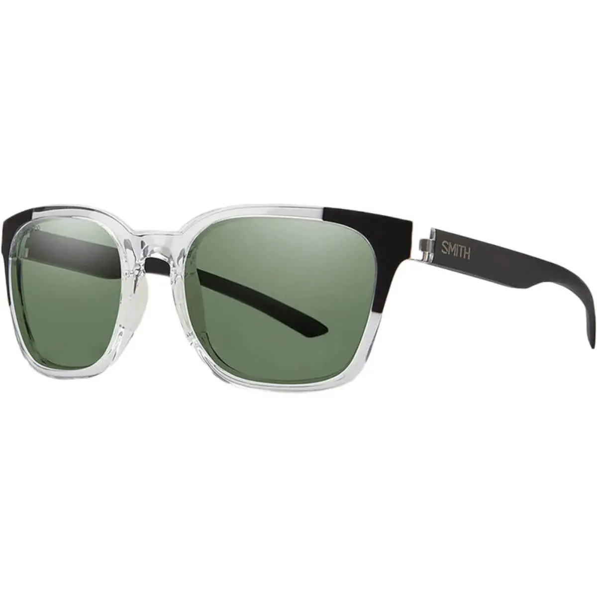 Smith Optics Adult Founder Chromapop Polarized Black Block/green OS Sunglasses