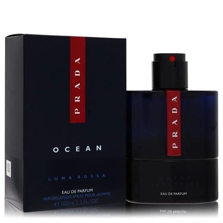 Luna Rossa Ocean Eau de Parfum Spray 3.4 oz For Men by Prada
