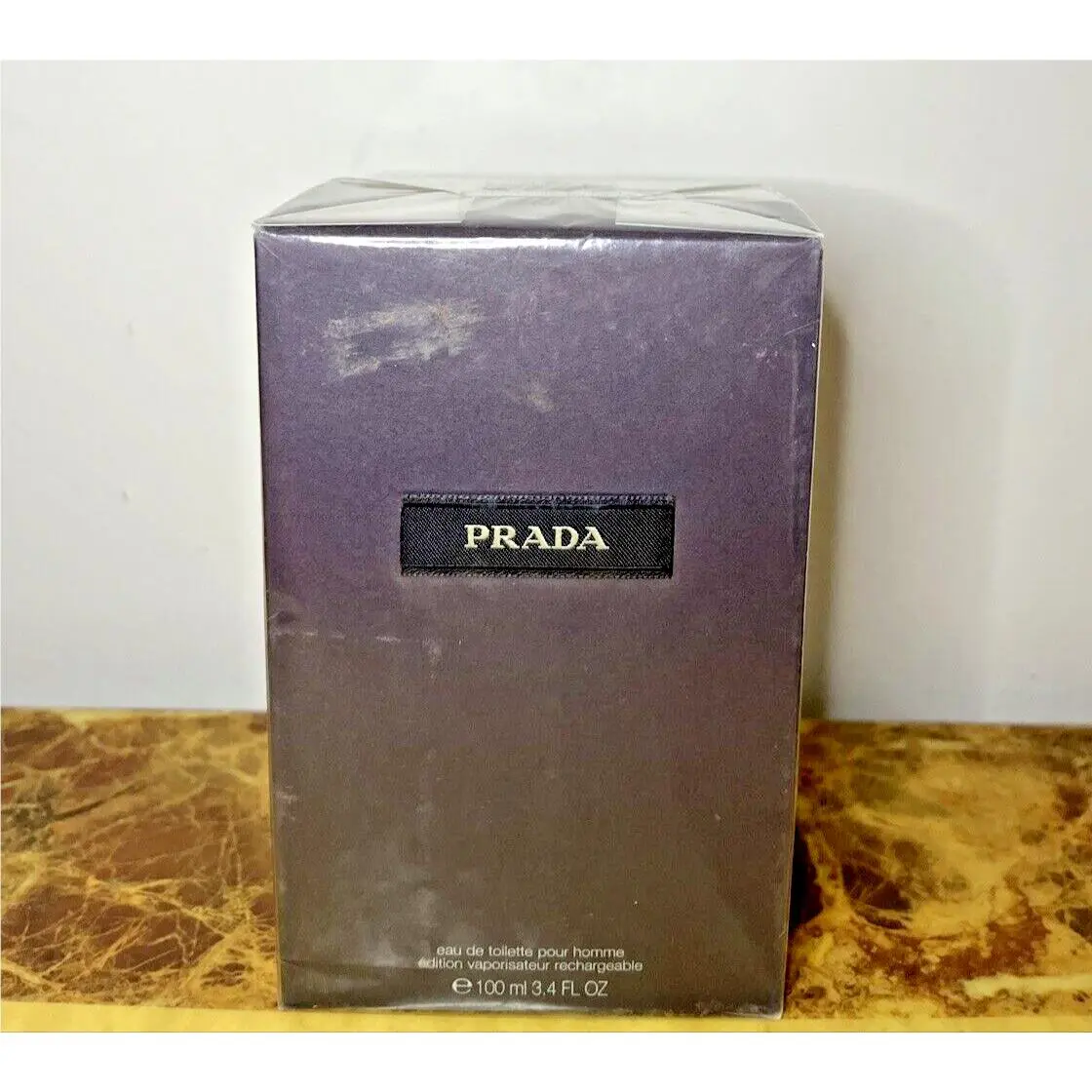 Prada Pour Homme 3.4 oz / 100ml Edt Spray For Men Cologne Rechargeable by