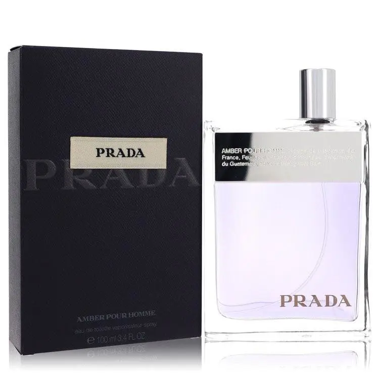 Prada Amber Eau de Toilette Oil 3.4 oz For Men