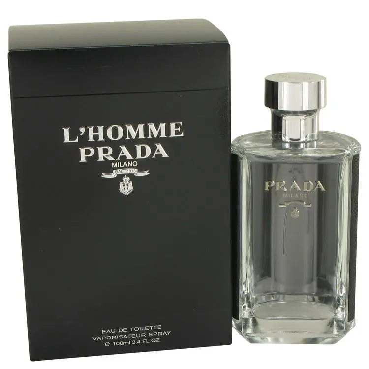 Prada L`homme Eau de Toilette Oil 3.4 oz For Men
