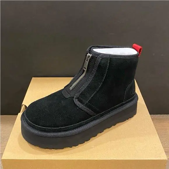 UGG shoes - Neumel Platform Zip - Neumel Platform Zip - Black 3
