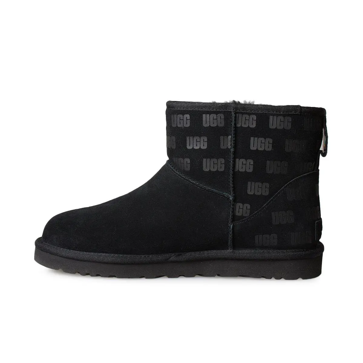 UGG shoes - UGG Classic Mini II UGG Print - Black 1