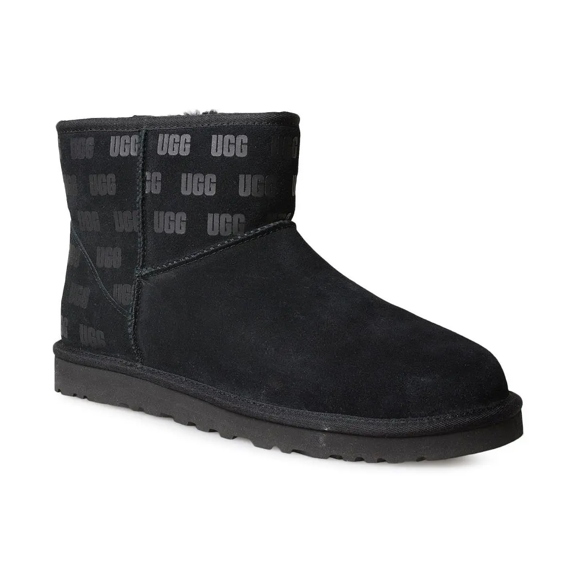 UGG shoes - UGG Classic Mini II UGG Print - Black 4