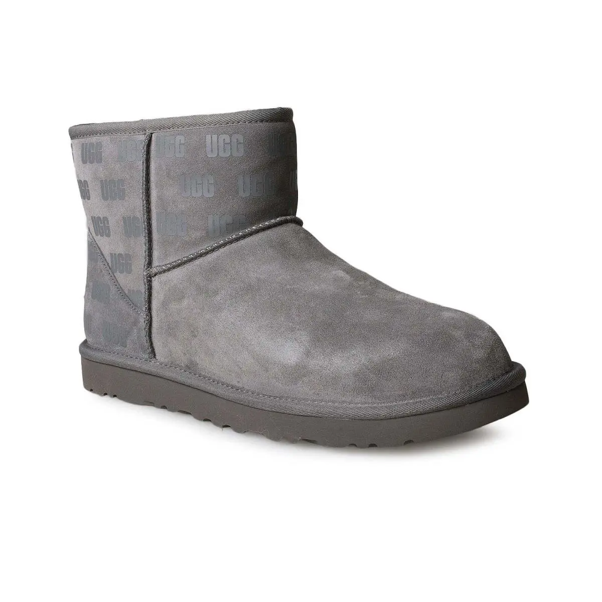 UGG shoes - UGG Classic Mini II UGG Print - Charcoal 0