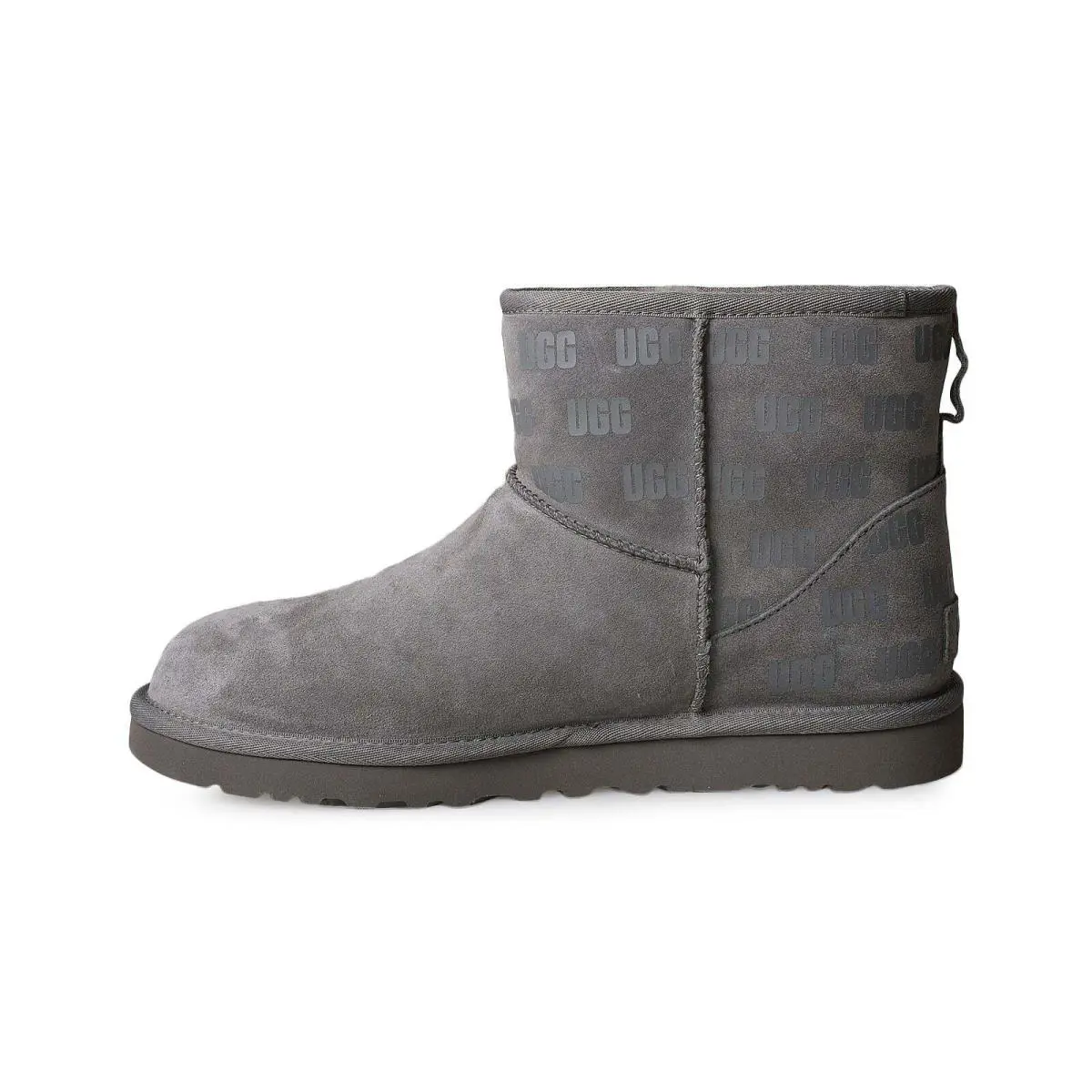 UGG shoes - UGG Classic Mini II UGG Print - Charcoal 2