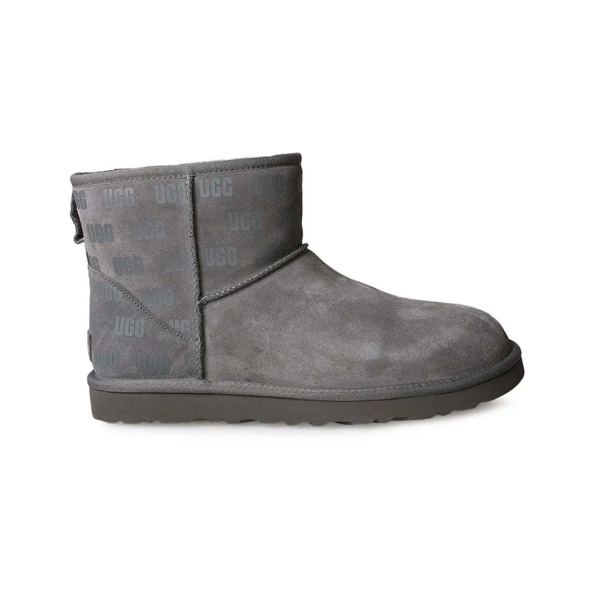 UGG shoes - UGG Classic Mini II UGG Print - Charcoal 5