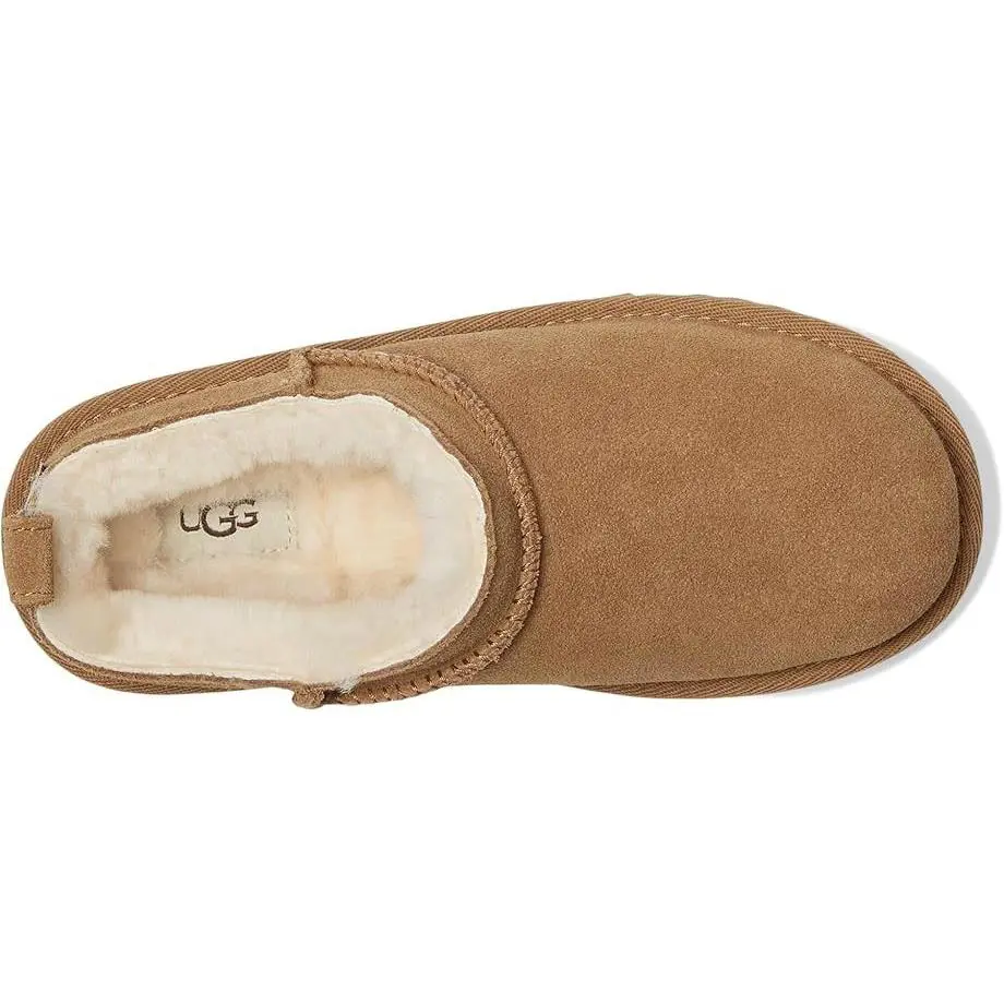 UGG shoes - UGG Kids` Classic Micro Boots - 1174410K - Chestnut 11