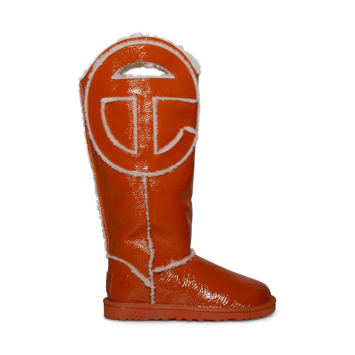 Ugg X Telfar Logo Tall Spicy Pumpkin Boots - All Gender - Spicy Pumpkin