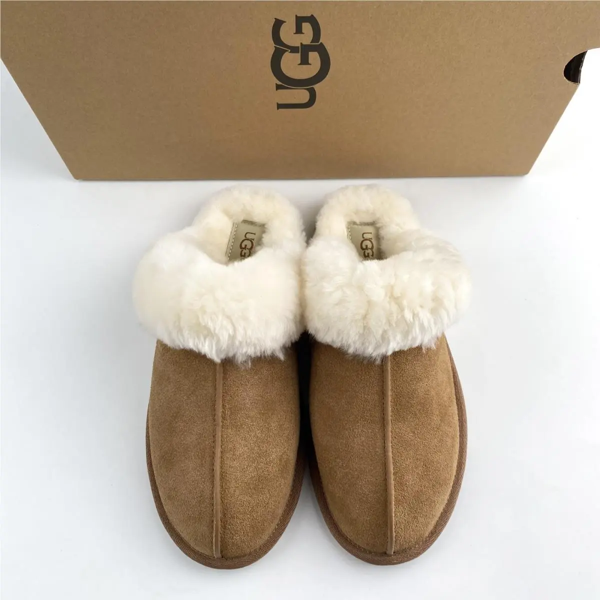 UGG shoes - UGG Scuffette II - Scuffette - Chestnut 5