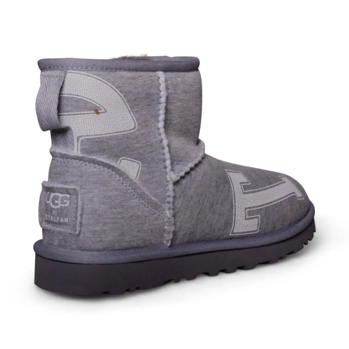 UGG shoes - UGG X Telfar Fleece Mini - Heather Grey 1