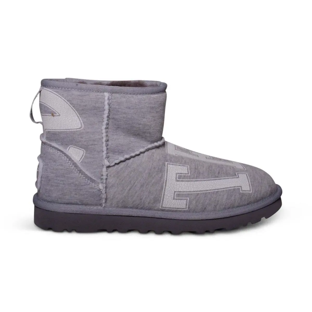 UGG shoes - UGG X Telfar Fleece Mini - Heather Grey 4