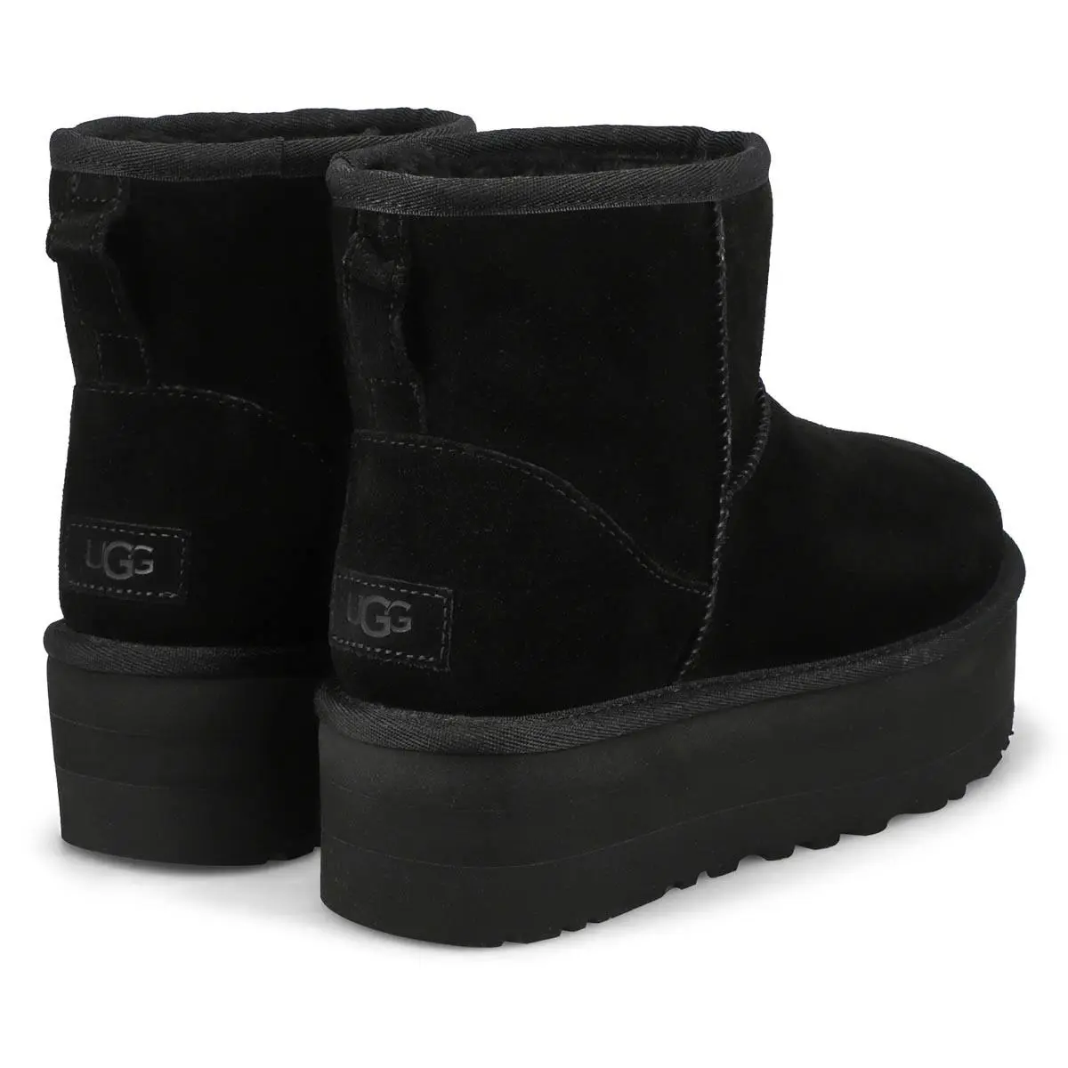 UGG shoes - UGG Women`s Classic Mini Platform - 1134991 - Black 1