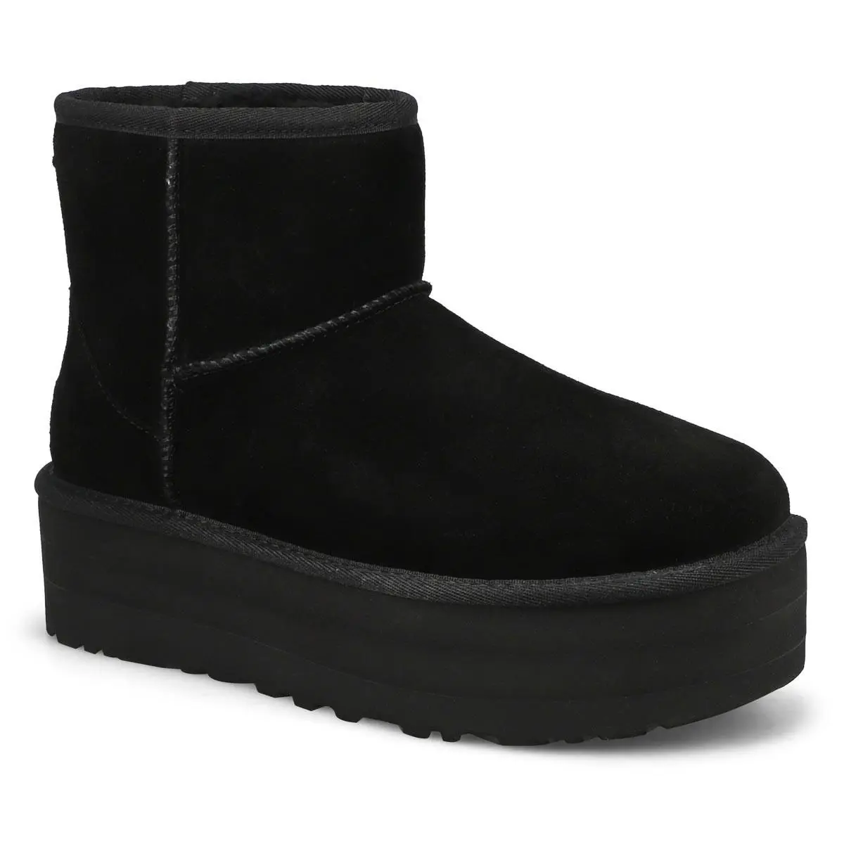 UGG shoes - UGG Women`s Classic Mini Platform - 1134991 - Black 2