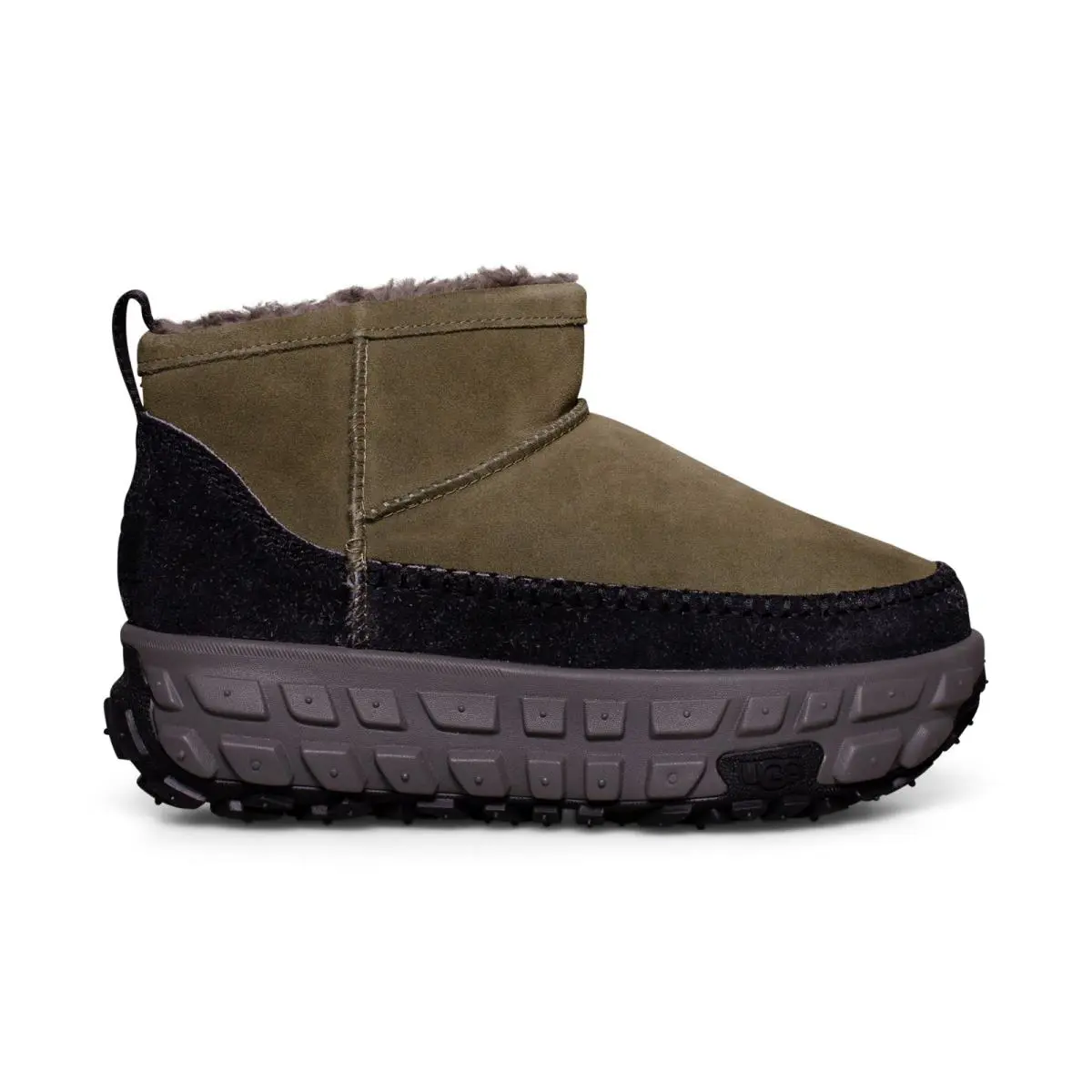 Ugg Venture Daze Ultra Mini Burnt Olive / Charcoal Boots - All Gender - Burnt Olive