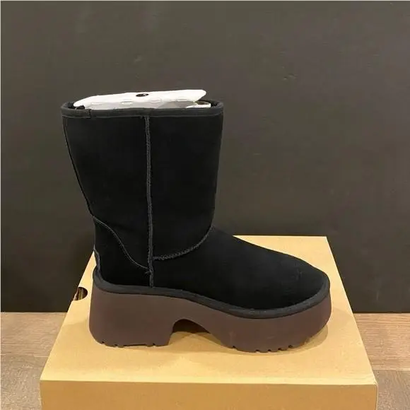 UGG shoes - Classic Short New Heights - Classic Short New Heights - Black 0