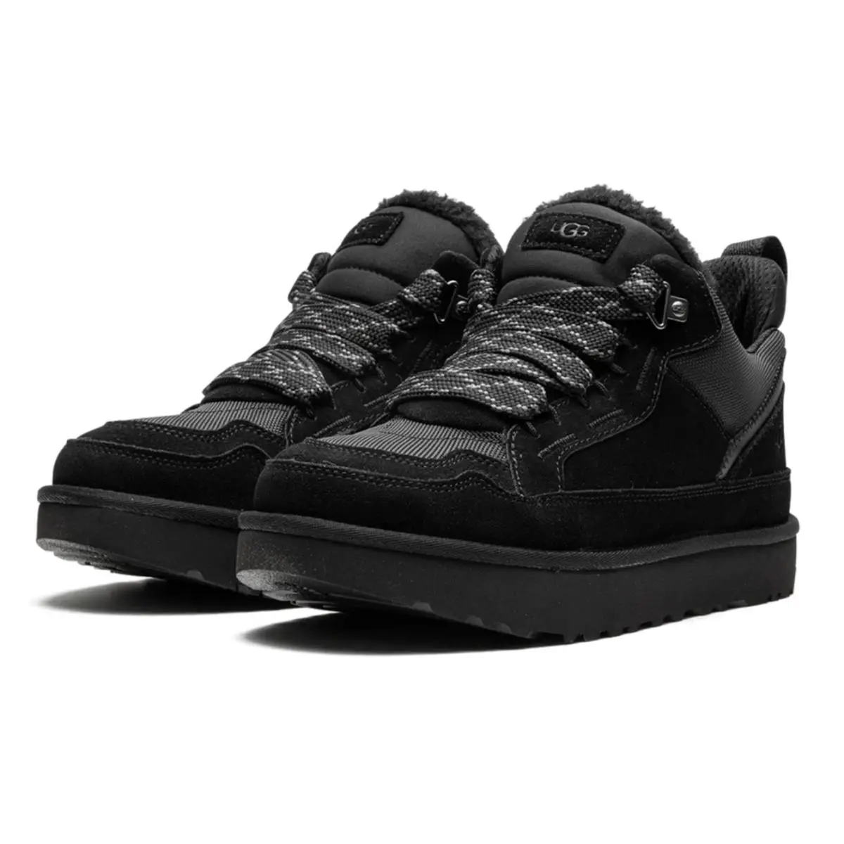 Ugg Men`s Lowmel Sneakers in Black Model 1170750 - Black